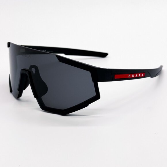 NEW PRADA UNISEX PRADA LINEA ROSSA SPS 04W DG006F PS04WS DG006F BLACK PS 04WS - Picture 9 of 12